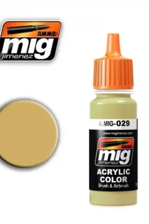 Ammo By Mig Jimenez Desert Sand Color - 17Ml - modelbouw Koop Online