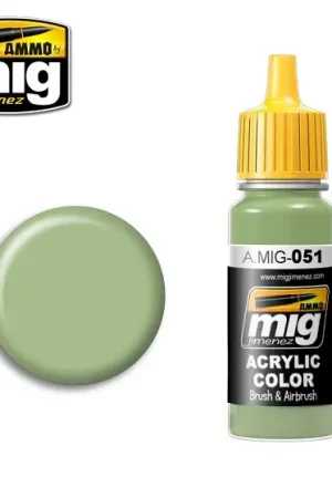 Ammo By Mig Jimenez Light Green Khv 553M - 17Ml - modelbouw Shop Nu
