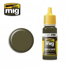Ammo By Mig Jimenez Green Khaki Color - 17Ml - modelbouw Hoge Kwaliteit