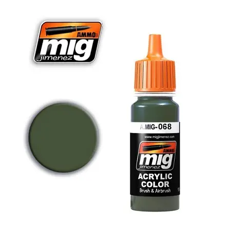 Ammo By Mig Jimenez Idf Green Color - 17Ml - modelbouw Hoge Kwaliteit