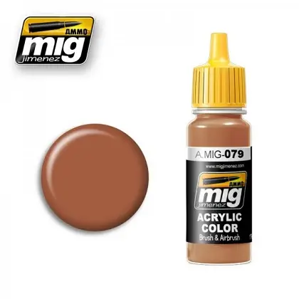 Finale Uitverkoop Ammo By Mig Jimenez Clay Brown Color - 17Ml - modelbouw