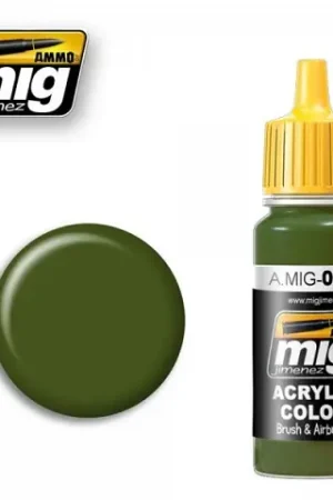 Tijdelijk Beschikbaar Ammo By Mig Jimenez Zashchitniy Zeleno Xb518 Color - 17Ml - modelbouw