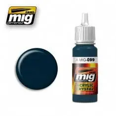 Bestel Nu Ammo By Mig Jimenez Crystal Black Blue - 17Ml - modelbouw