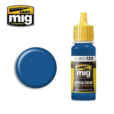 Alleen Vandaag Ammo By Mig Jimenez Marine Blue - 17Ml - modelbouw