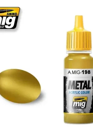 Gratis Retour Ammo By Mig Jimenez Gold - 17Ml - modelbouw