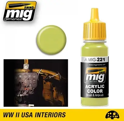 Ammo By Mig Jimenez Zinc Chromate Yellow Fs33481 - 17Ml - modelbouw Nu Kopen