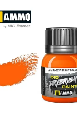 Ammo By Mig Jimenez Drybrush Paint - Bright Orange - modelbouw Snelle Levering