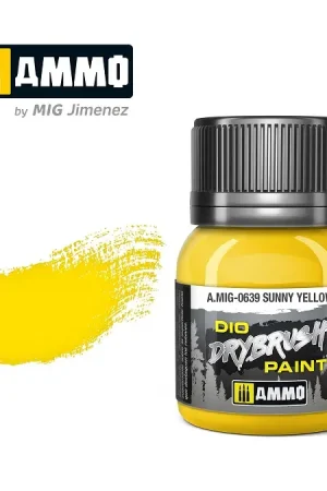 Ammo By Mig Jimenez Drybrush Paint - Sunny Yellow - modelbouw Laatste Kans