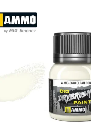 Laatste Versie Ammo By Mig Jimenez Drybrush Paint - Clean Bone - modelbouw