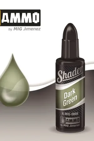 Ammo By Mig Jimenez Dark Green Shader - 17Ml - modelbouw Weekendaanbieding