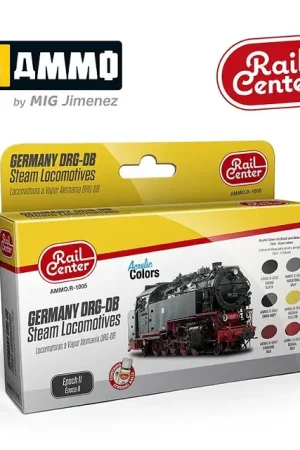 Hoge Kwaliteit Ammo By Mig Jimenez Ammo Rail Center German Drg-D8 Locomotives Epoch Ii - modelbouw