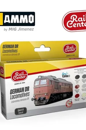Ammo By Mig Jimenez Ammo Rail Center German Dr Locomotives Epoch Iv - modelbouw Seizoensaanbieding