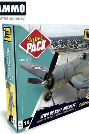 Ammo By Mig Jimenez Super Pack Wwii Us Navy Aircraft - modelbouw Speciale Aanbieding