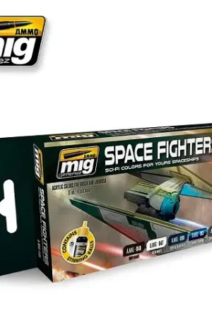 Favoriet Ammo By Mig Jimenez Space Fighter Sci Fi Colors - 6 X 17Ml - modelbouw