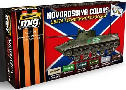 Ammo By Mig Jimenez Novorrosiya Color Set - 6 X 17Ml - modelbouw Favoriet