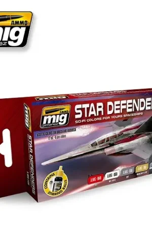 Koop Vandaag Ammo By Mig Jimenez Star Defender Sci Fi Colors - 6 X 17Ml - modelbouw
