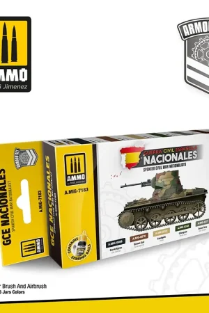Hoge Kwaliteit Ammo By Mig Jimenez Spanish Civil War Nationalist Set - modelbouw