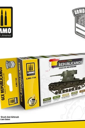 Nu Kopen Ammo By Mig Jimenez Spanish Civil Wat Republicans Set - modelbouw