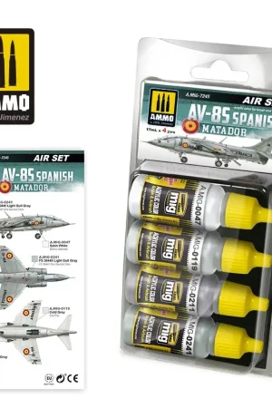 Ammo By Mig Jimenez Av-8S Spanish Matador Set - modelbouw Fabrieksprijs