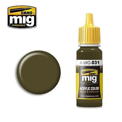 Ammo By Mig Jimenez Spanish Green Khaki - 17Ml - modelbouw Fabrieksprijs