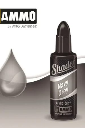 Populair Ammo By Mig Jimenez Navy Grey Shader - 17Ml - modelbouw