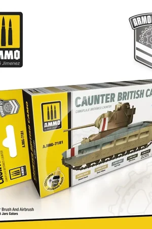 Ammo By Mig Jimenez Armour Set Caunter British Camo Set - modelbouw Betaalbaar