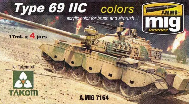Hoge Kwaliteit Ammo By Mig Jimenez Type69 Ii Colors Set - modelbouw