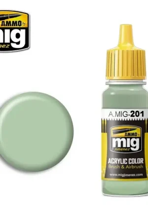 Laatste Kans Ammo By Mig Jimenez Light Gray Green Fs34424 - 17Ml - modelbouw