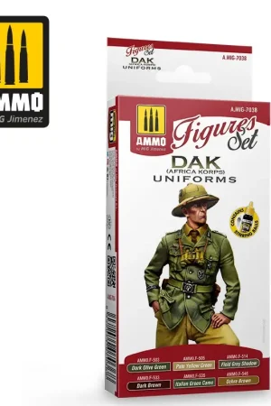Uitverkoop Ammo By Mig Jimenez Dak Figures Paint Set - modelbouw