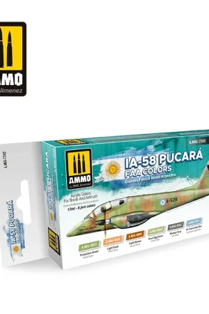 Ammo By Mig Jimenez Ia-58 Pucara Faa Colors - modelbouw Lage Kosten