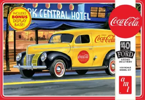 Bestseller Amt 1:25 Ford Sedan Delivery Coca Cola - modelbouw