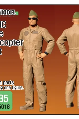 Bestel Nu Def Model 1:35 Usmc Male Helicopter Pilot Standing - modelbouw