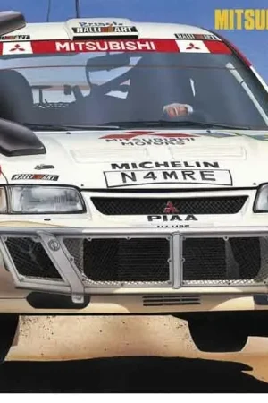 Hasegawa 1:24 Mitsubishi Lancer EVO III, 1996 Safari rally - modelbouw Favoriet