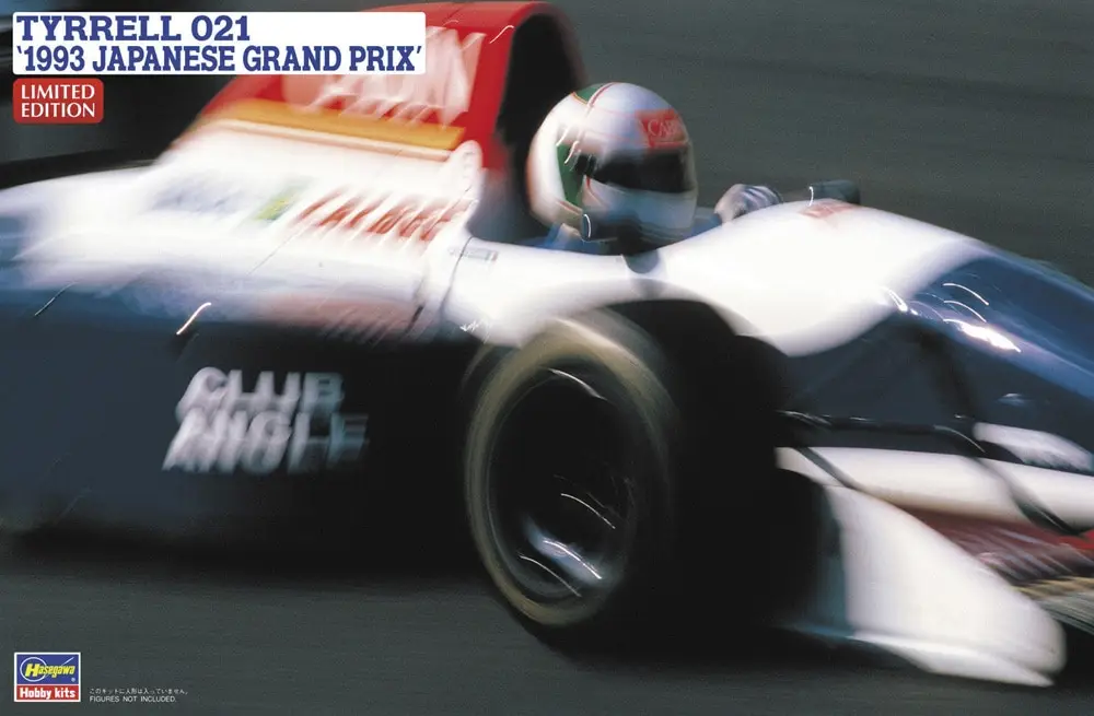 Hasegawa 1:24 Tyrrell 021, 1993 Japanese Grand Prix - modelbouw Weekendaanbieding