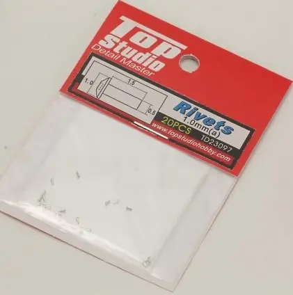 Top studio 1.0MM RIVETS (A) - modelbouw Goedkoop