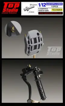 Top studio 1:12 BLEED NIPPLE SCREWS - modelbouw Beste Prijs