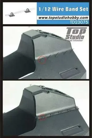 Top studio 1:12 WIRE BAND SET - modelbouw Gecertificeerd