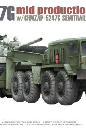 Populair Takom 1:72 Maz-537G Mid + Chmzap-5247G Semitrailer And T-54B #TAKOM5013