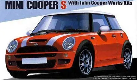 Bestseller Fujimi 1:24 Mini Cooper S John Cooper Works - modelbouw