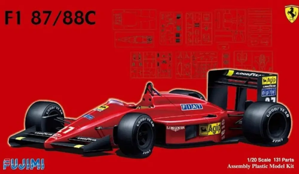 Fujimi 1:20 Ferrari F1 87/88C - modelbouw Direct Verzonden