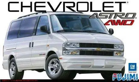 Betrouwbaar Fujimi 1:24 Chevrolet Astro Lt 4Wd - modelbouw