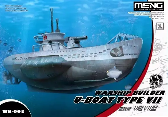 Bestseller Meng Warship Builder: U-Boat Type Vii - modelbouw