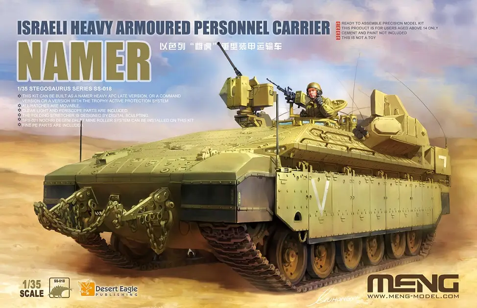 Op = Op Meng 1:35 Israeli Heavy Armoured Carrier Namer - modelbouw