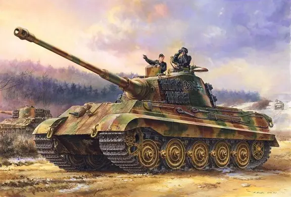 Meng 1:35 King Tiger (Henschel Turret) - German Heavy Tank - modelbouw Direct Beschikbaar