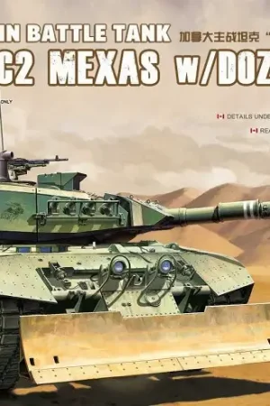 Favoriet Meng 1:35 Canadian Main Battle Tank - Leopard C2 Mexas With Dozer Blade - modelbouw