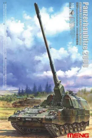 Korting Meng 1:35 Panzerhaubitze 2000 - German Self-Propelled Howitzer - modelbouw