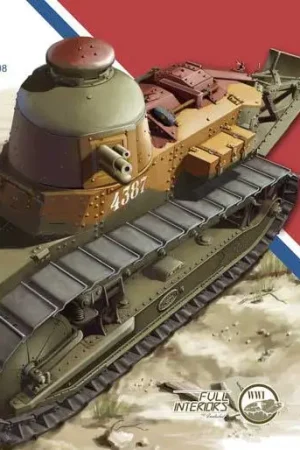 Nu Kopen Meng 1:35 French Ft-17 (Cast Turret) - Light Tank - modelbouw