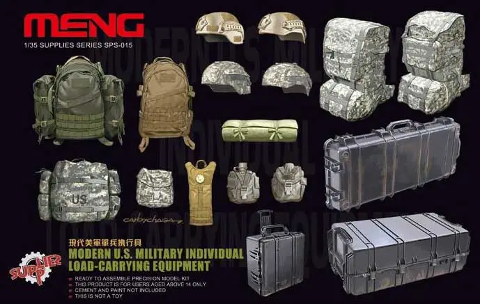 Meng 1:35 Modern U.S. Military Individual Load-Carrying Equipment - modelbouw Koop Vandaag