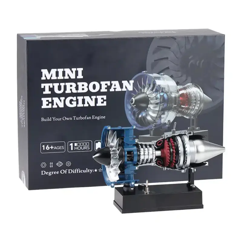 Merkproduct Teching Mini Turbofan Engine - metalen modelbouw