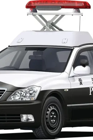 Aoshima 1:24 Toyota Grs180 Crown Patrol Car 2005 - modelbouw Lage Kosten